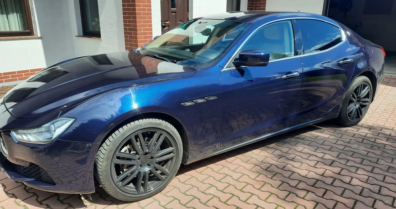 Maserati Ghibli cena 112000 przebieg: 153200, rok produkcji 2014 z Sulechów małe 29